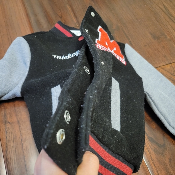 Size 2T Disney Mickey Letterman Varsity jacket - Picture 10 of 10